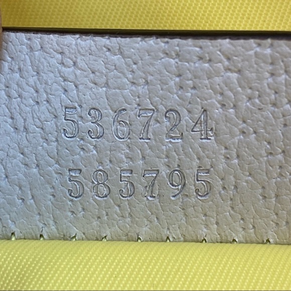 NWT Gucci Yellow Backpack "Blind For Love" -Nylon - Picture 7 of 10